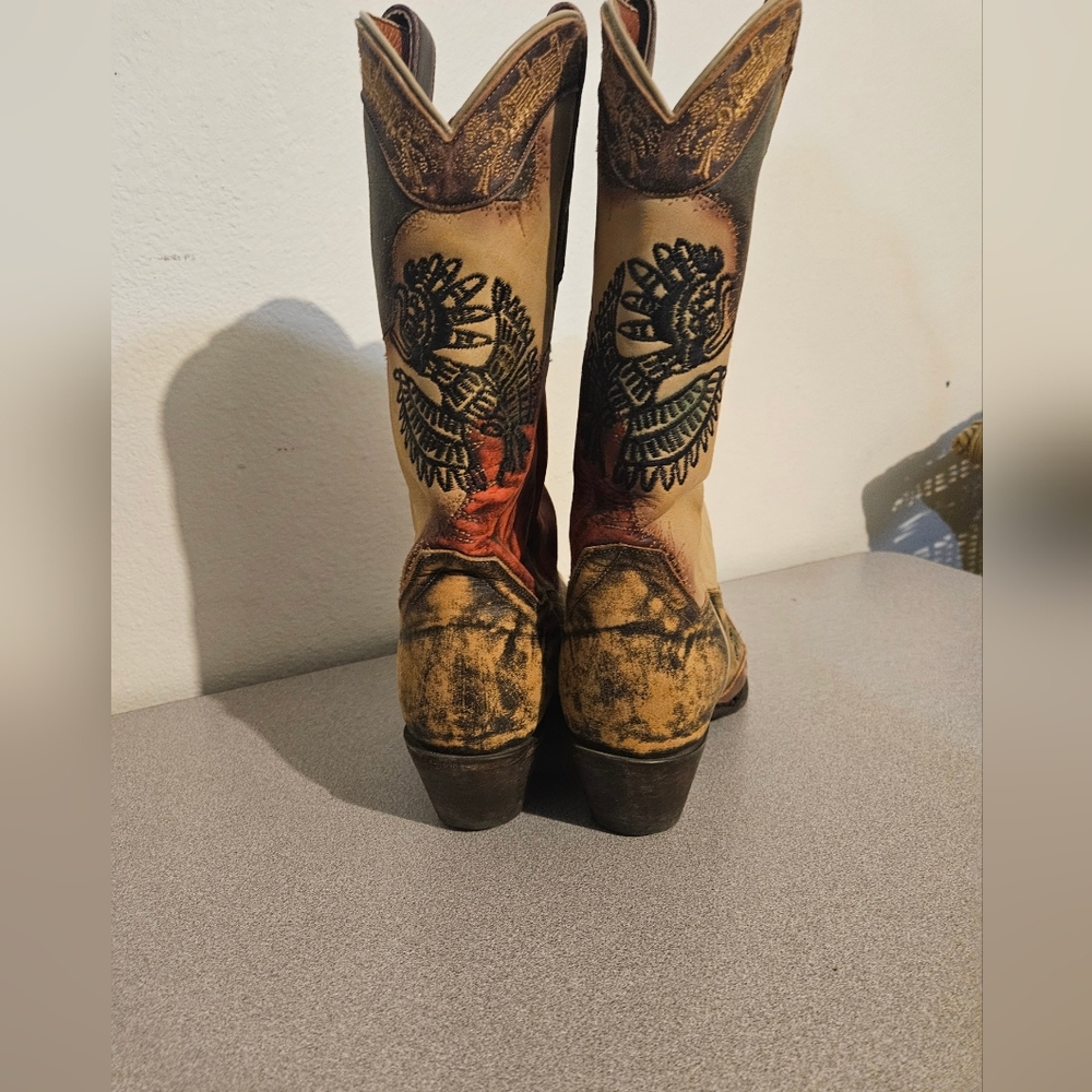 Dan Post Wms Boots Sz 8m - Picture 3 of 6